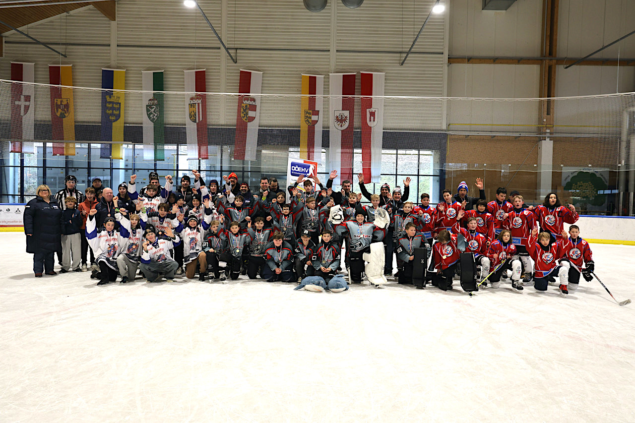 Nachwuchs der Traunsee Sharks U11 und U13 sensationell meisterlich