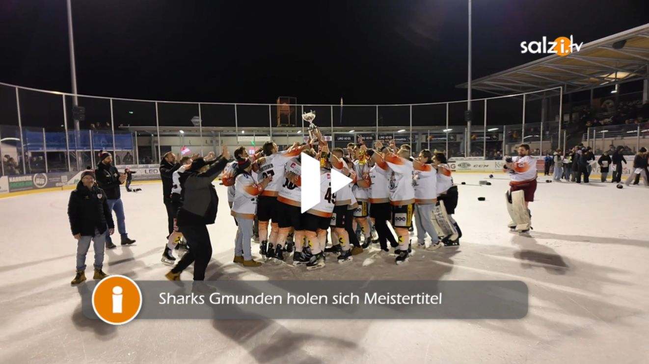 18.3.2025: Sharks Gmunden schreiben Geschichte – Erster Meistertitel in ÖEL!